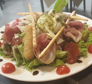 salade jambon cru